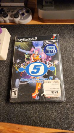 PS2 factory sealed space channel 5 special edition