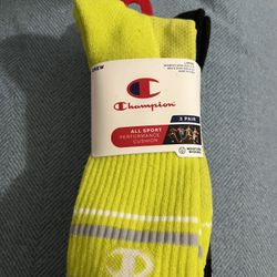 Champion Socks Large 3 Pk
