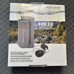 Katadyn (contact info removed) Hiker Microfilter Water Filter System New