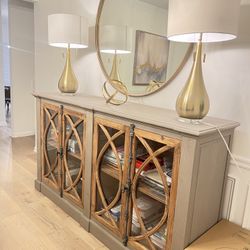 Designer Modern Farm House Credenza 