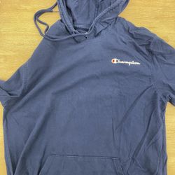 M champion sweatshirt