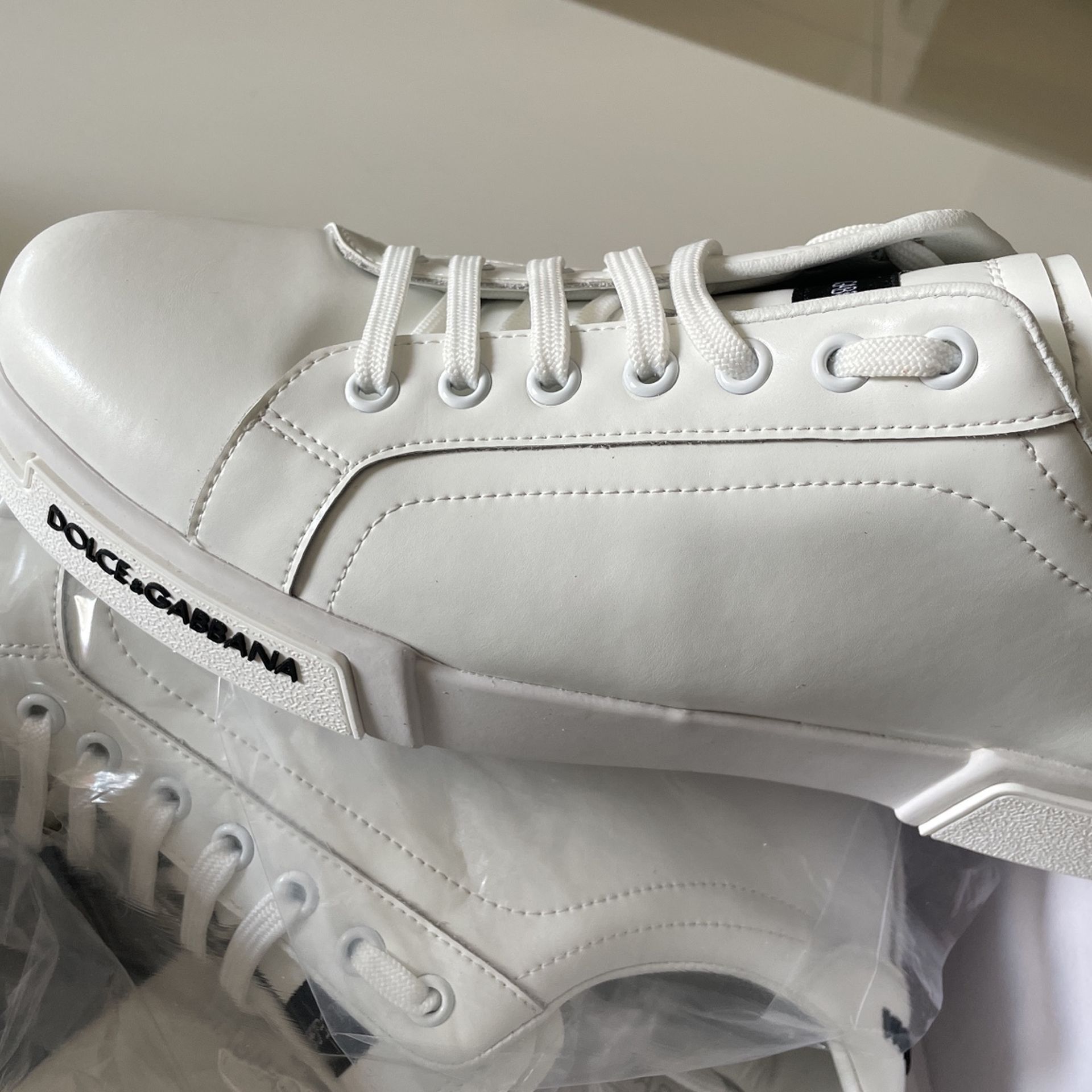 Men’s White Sneakers D&G