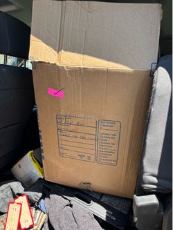 Big. Box. Used clothes.  $100