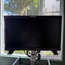 OSEE LCM215HDR Field Monitor + Rolling Stand – Fully Rigged Production Combo