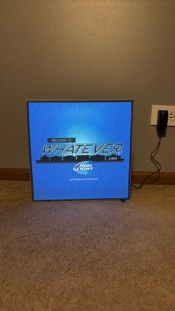 Bud Light Neon Beer Sign