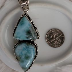 Turquoise Natural Stone Pendant 