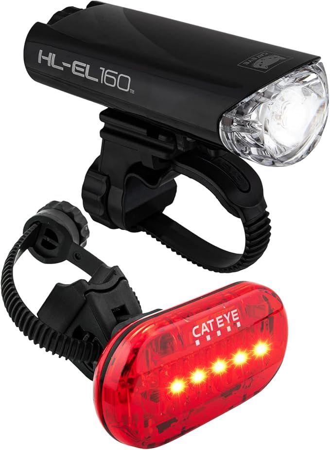 CATEYE HL-EL160/OMNI 5 Bike Light Set