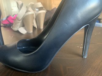 Black heels