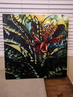 Floral Painting - Acrylic On Canvas