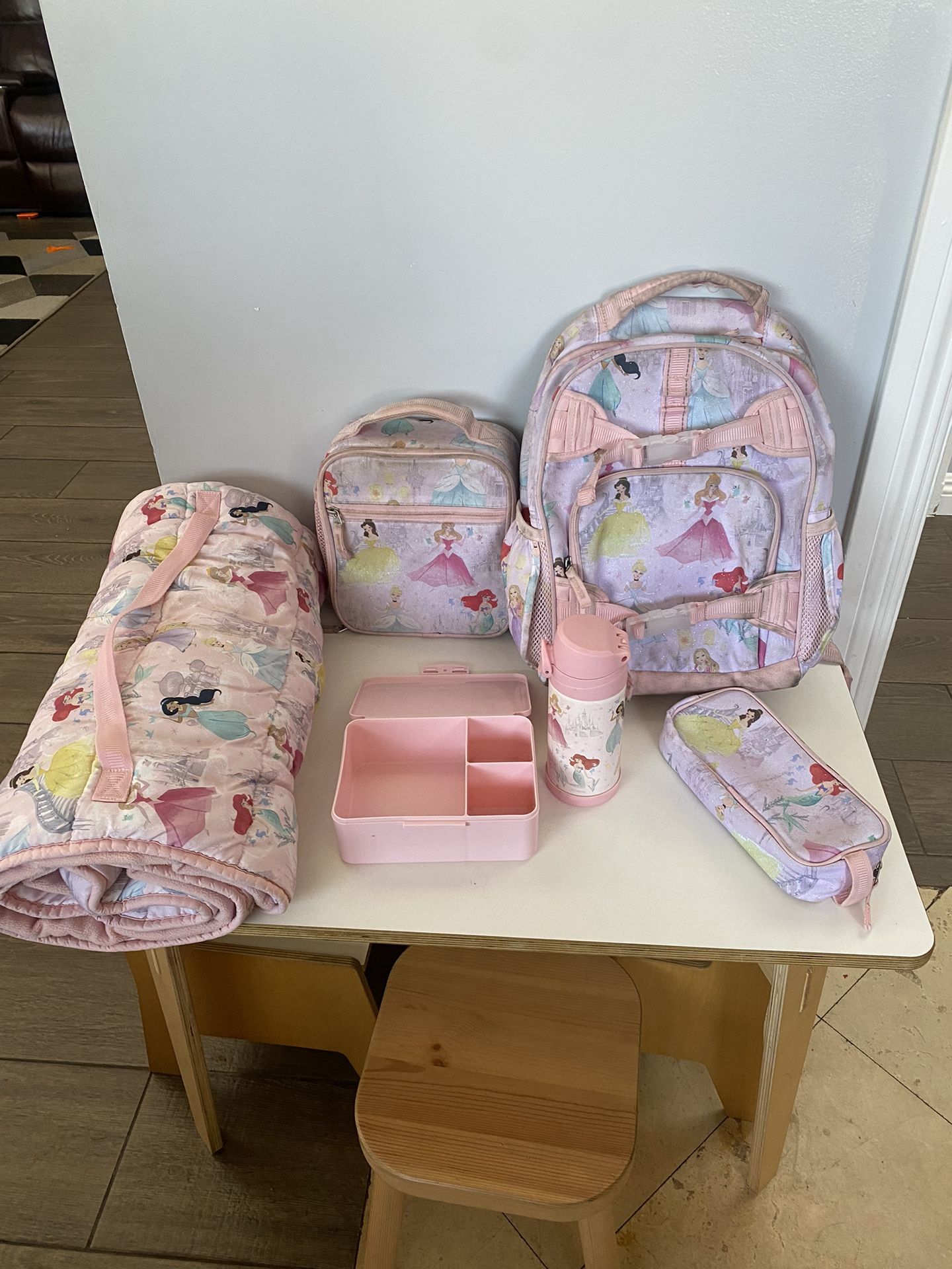 Disney Princess Pottery Barn Backpack Set