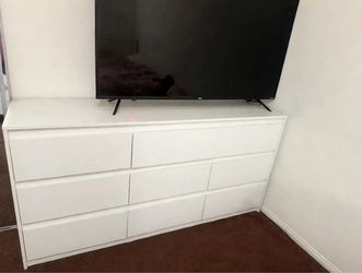 White dresser