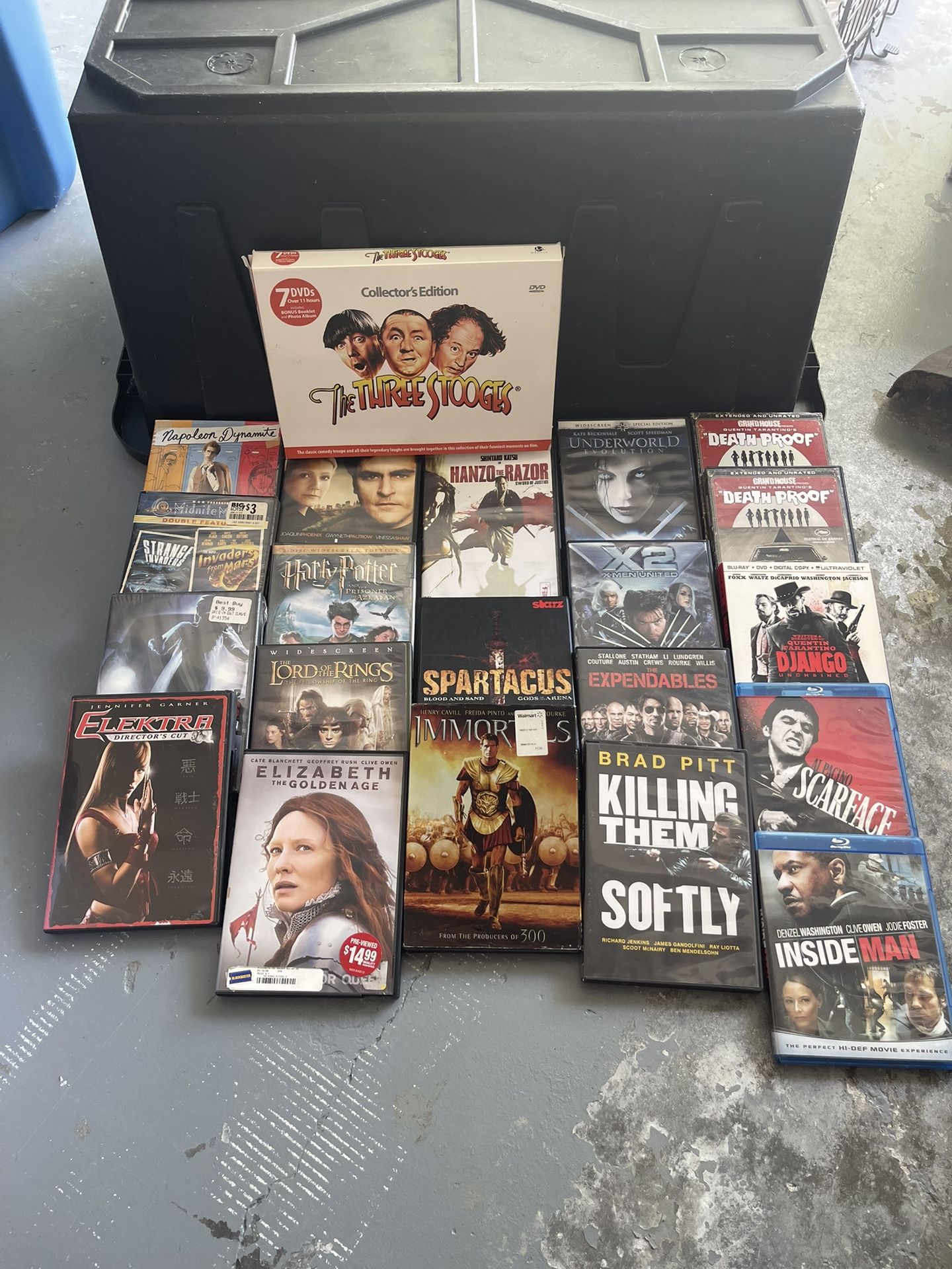 Movies and Blu ray Lot