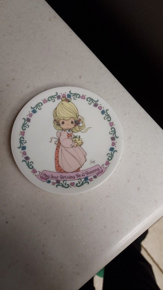 1984 PRECIOUS MOMENTS Miniture Plate