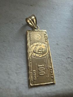 10K Benjamin Pendant