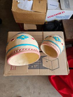 Lg deco pots