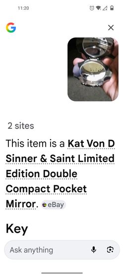 Compact mirror