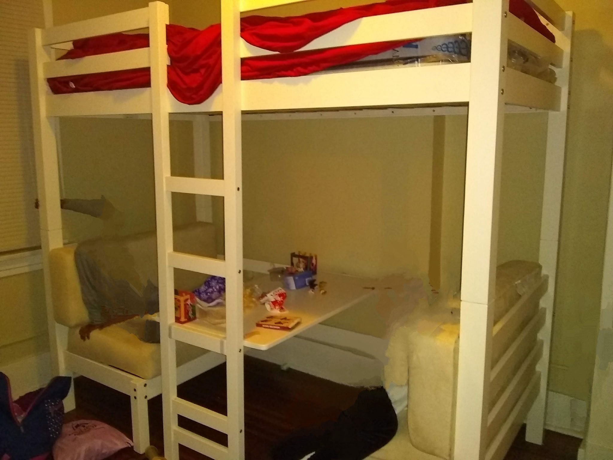 Picnic Table Bunk Bed