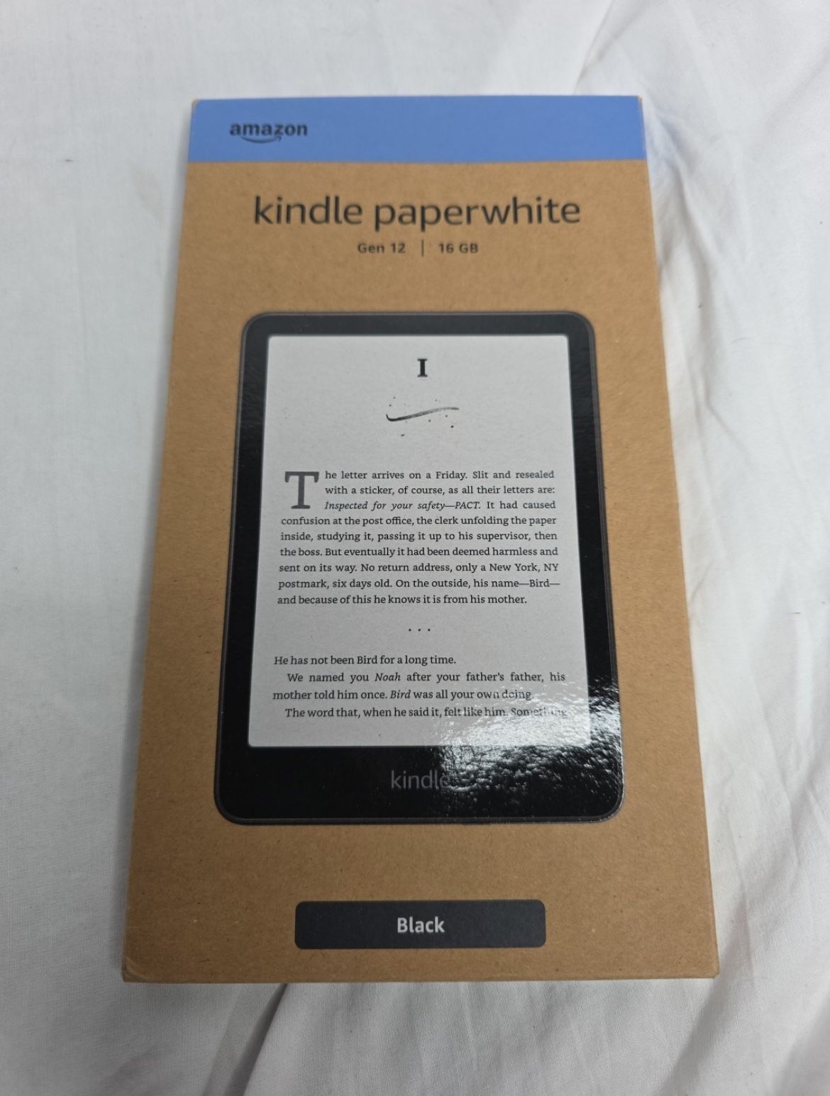 Amazon Kindle Paperwhite 12th Generation - 16GB - 7” - Black