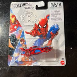 Hot Wheels Disney 100 Character Car Spider-Man 