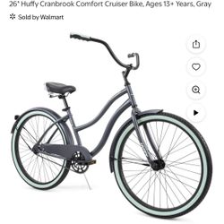 26” Huffy Cruiser Bike (Bici De Adulto)