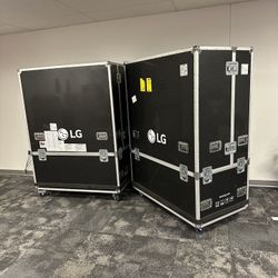 LG Video Wall ATA Flight Travel Cases - 54x76x31” New on Wheels (3 Avail)