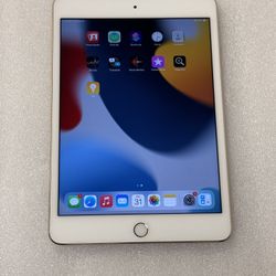 Apple iPad Mini 4 4th Generation 16GB 7.9” Wi-Fi Gold Tablet