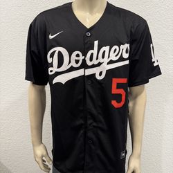 Freddie Freeman Dodgers  black  Jersey