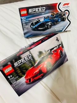 3x LEGO Speed Champions F1 Cars Bundle – Williams, Ferrari SF90, APXGP Movie Car – New Sealed