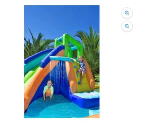 Water Slide Splash and Slide with Tunnel🔥🔥🔥🔥🔥