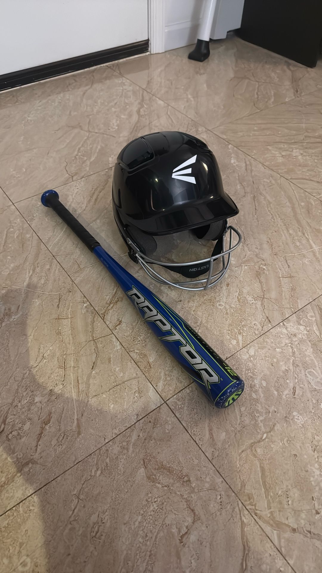 T-Ball Bat & Helmet