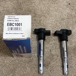 2x Carquest Ignition Coil Ebc1001 Made In Poland