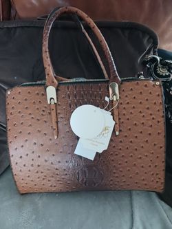 Ostrich handbag