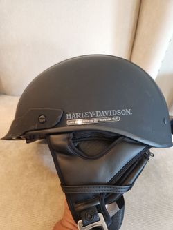 Harley Davidson motorcycle helmet