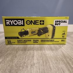 RYOBI ONE+ 18V Cordless 3/8 in. 4-Postion Ratchet Kit with 1.5 Ah Battery and Charger