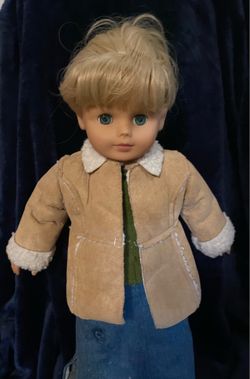 Vintage Gotz /American Girl 19” doll porcelain & Vinyl **see description