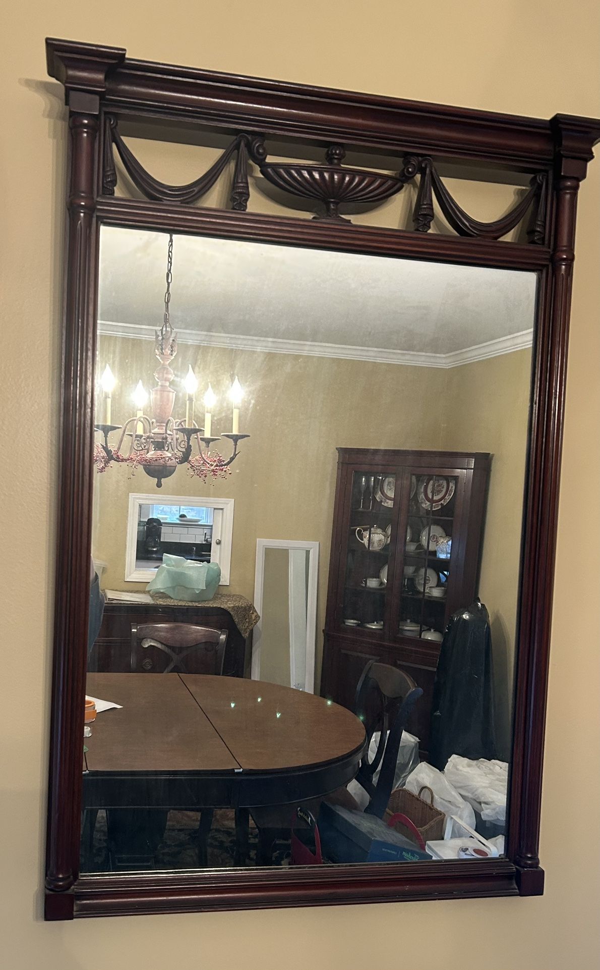 Large Antique Mirror