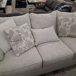 2PC Fabric Sofa Set