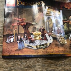 Lego Lord Of The Rings The Council Of Elrond 79006 Rare And Retired