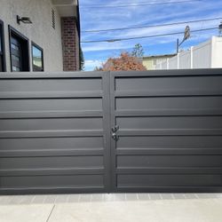 Wrought iron gates