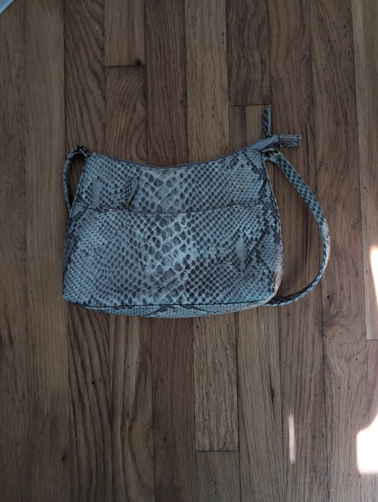 Snakeskin Women's Handbag / Tote Bag