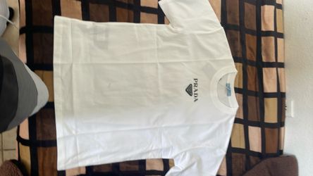 white prada shirt size medium