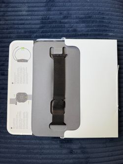 iWatch ultra 2 melanese loop band black