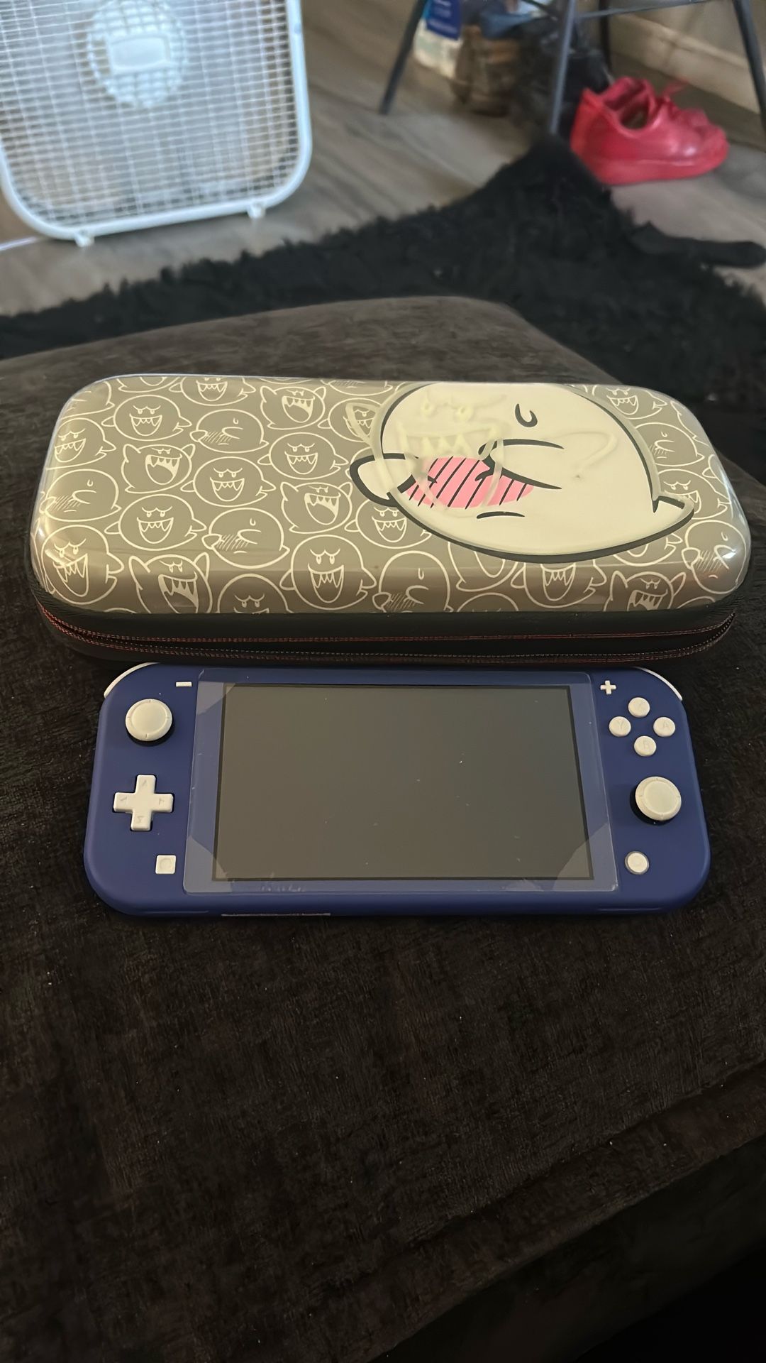 Nintendo Switch Lite With Glow In The Dark Case