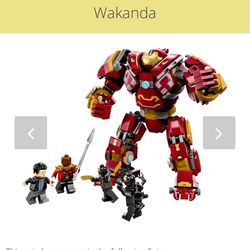 LEGO SET 76247-1 - The Hulkbuster: The Battle of Wakanda