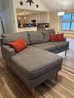 Gray Sectional Sofa