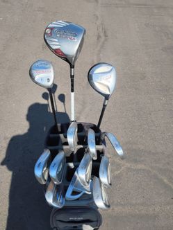 Men's Callaway & TaylorMade Complete Set! Golf Clubs!