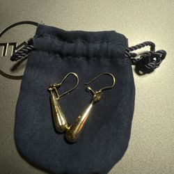 14k Yellow Gold Earrings