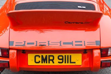 Classic Porsche Carrera Rear Decklid 63-97 Spoiler Decal 911  Targa 964 993 