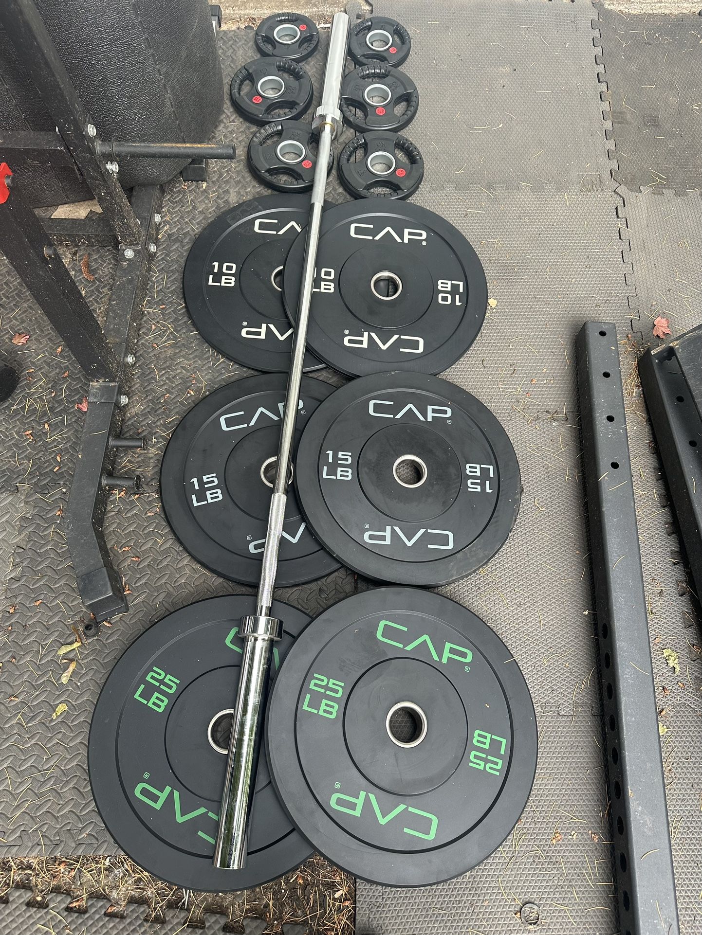 Olympic Bumpers Weightset