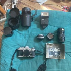 Vintage 35mm canon camera